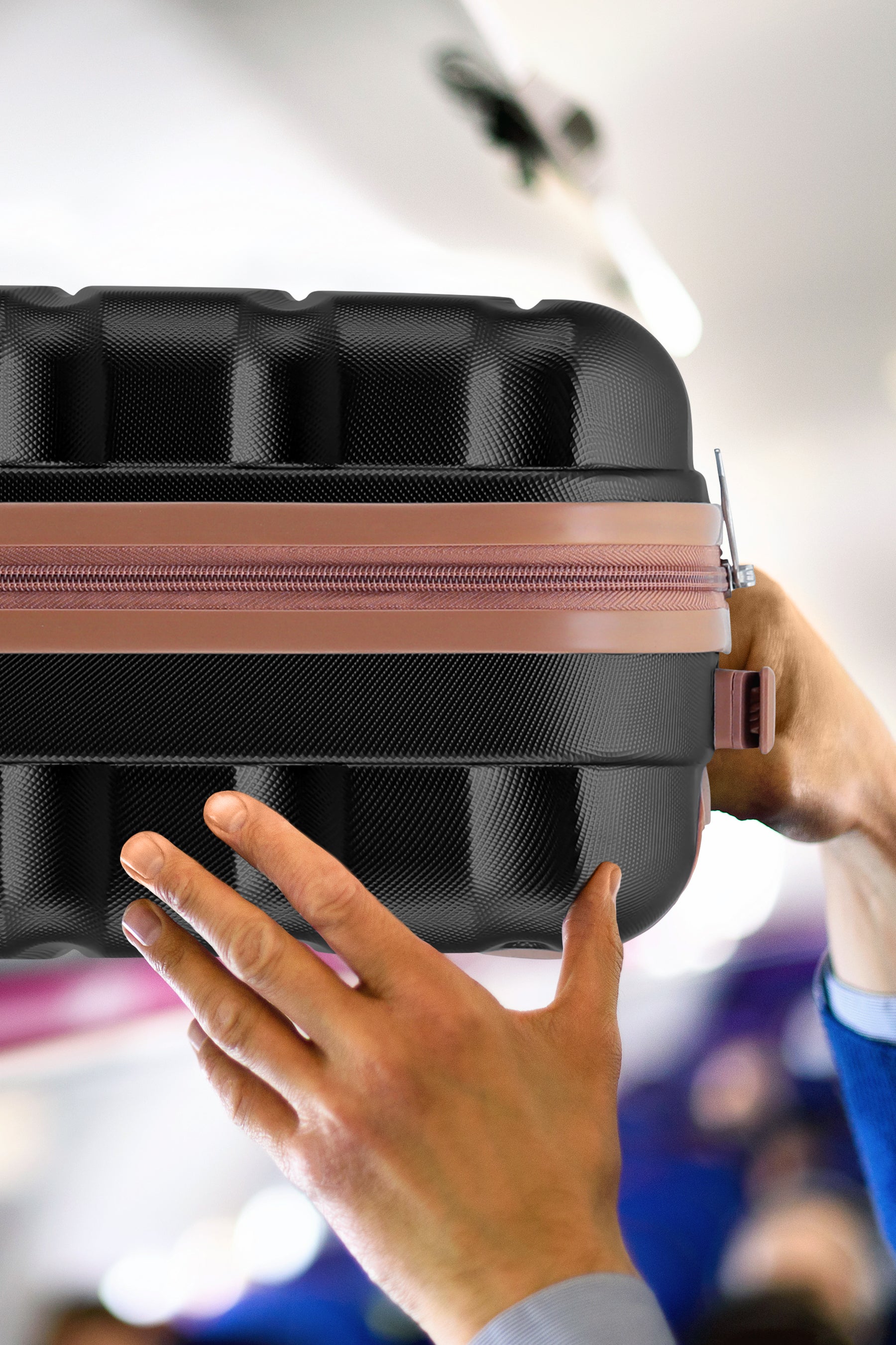 55x40x20cm SAFIR Carry on Cabin Case
