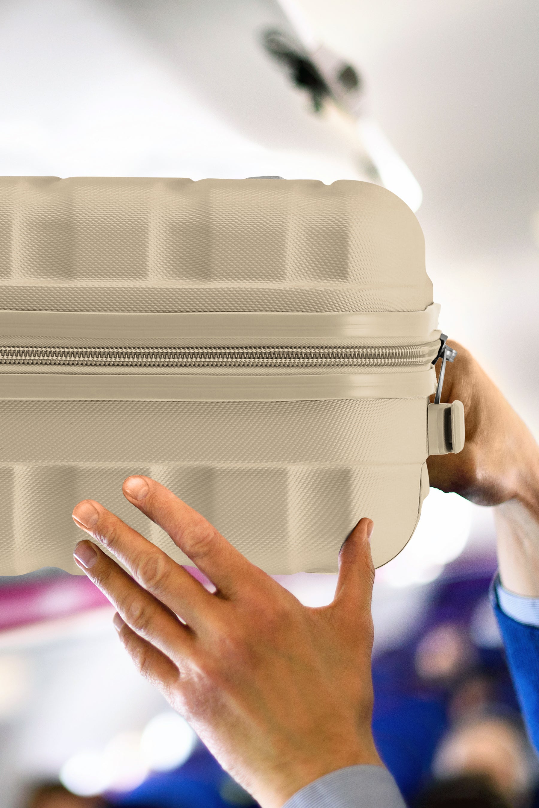 55x40x20cm SAFIR Carry on Cabin Case