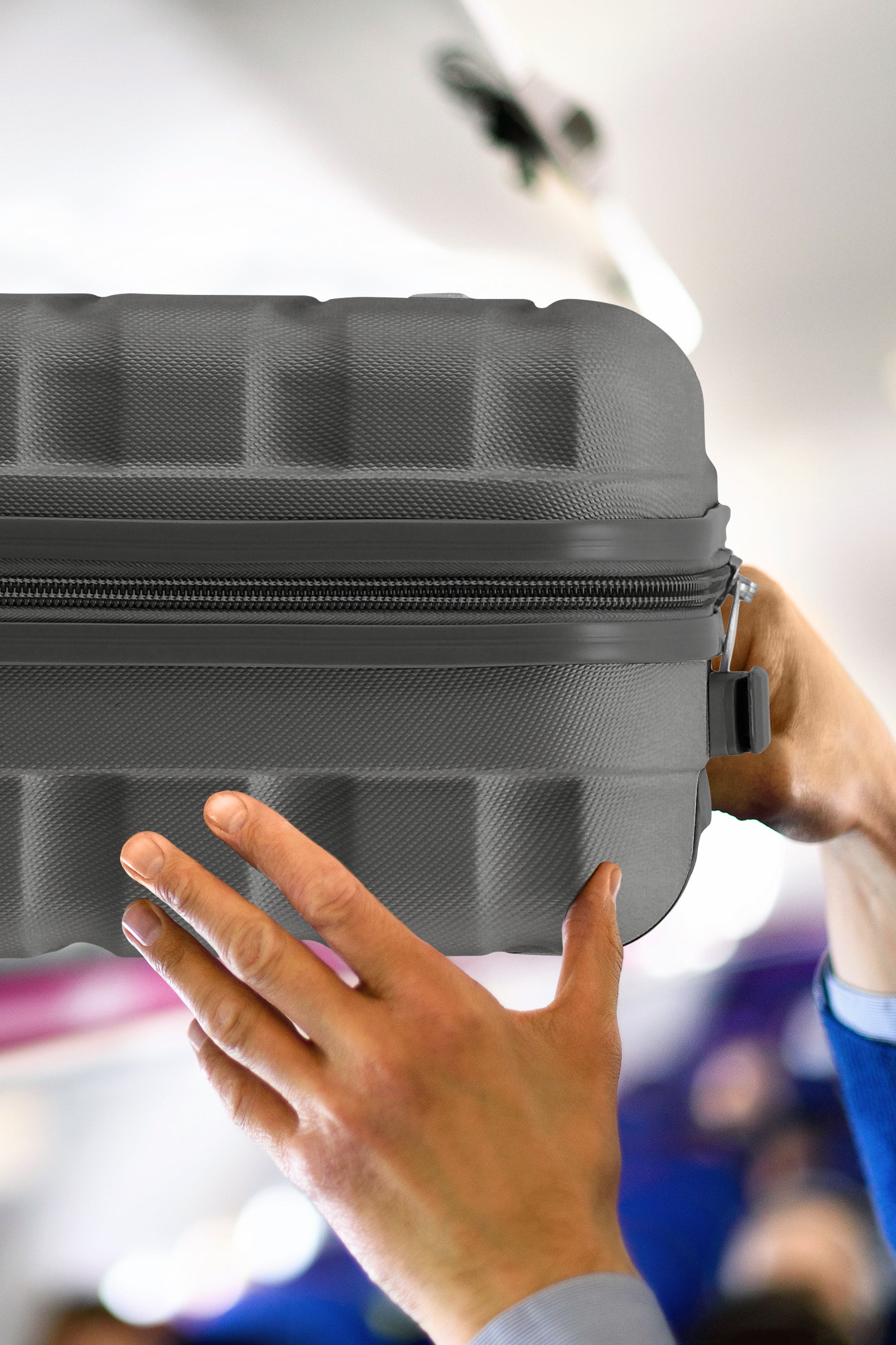 55x40x20cm SAFIR Carry on Cabin Case