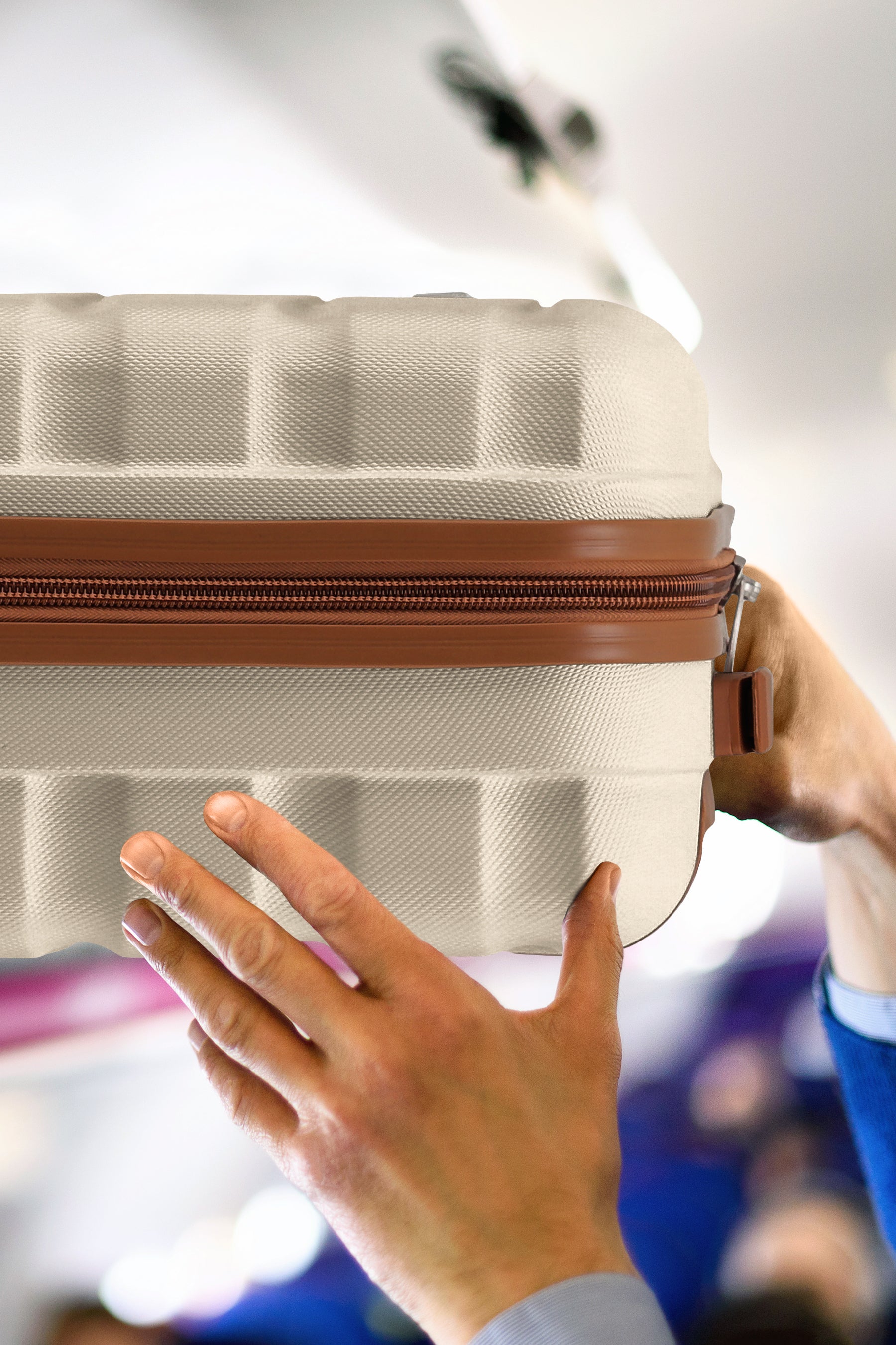 55x40x20cm SAFIR Carry on Cabin Case