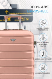 55x40x20cm SAFIR Carry on Cabin Case