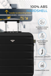 56x45x25cm SAFIR Carry on Cabin Case