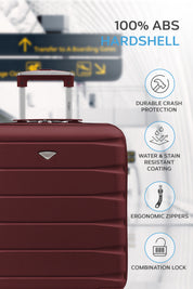 56x45x25cm SAFIR Carry on Cabin Case