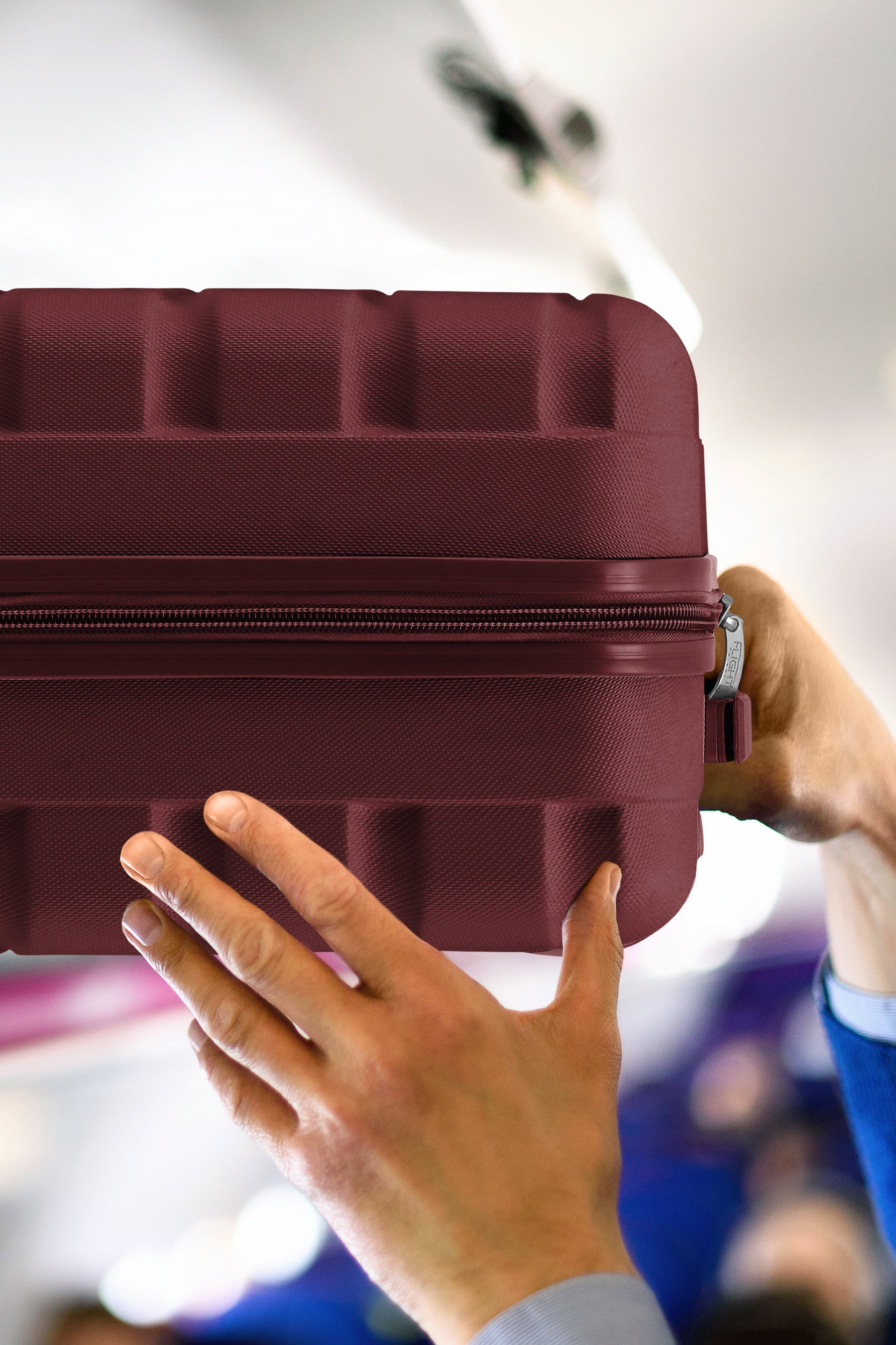 56x45x25cm SAFIR Carry on Cabin Case