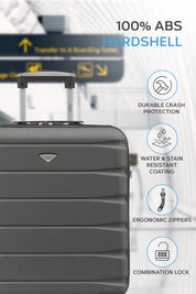 56x45x25cm SAFIR Carry on Cabin Case