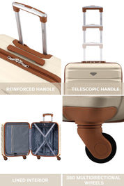 56x45x25cm SAFIR Carry on Cabin Case