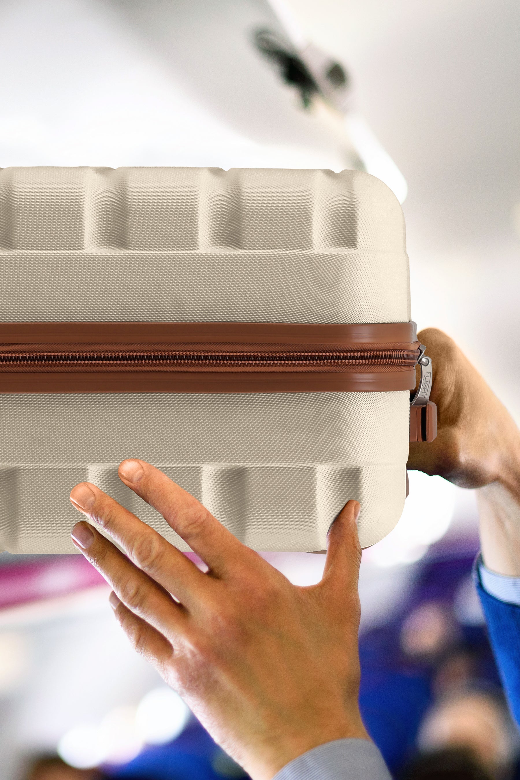 56x45x25cm SAFIR Carry on Cabin Case