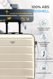 56x45x25cm SAFIR Carry on Cabin Case