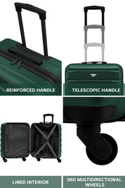 56x45x25cm SAFIR Carry on Cabin Case