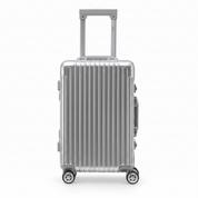 55x35x20cm SILVER Carry-On Cabin Case