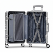 ALUMINIUM 3-Piece Suitcase Set (55x35x20cm + Medium + Large)