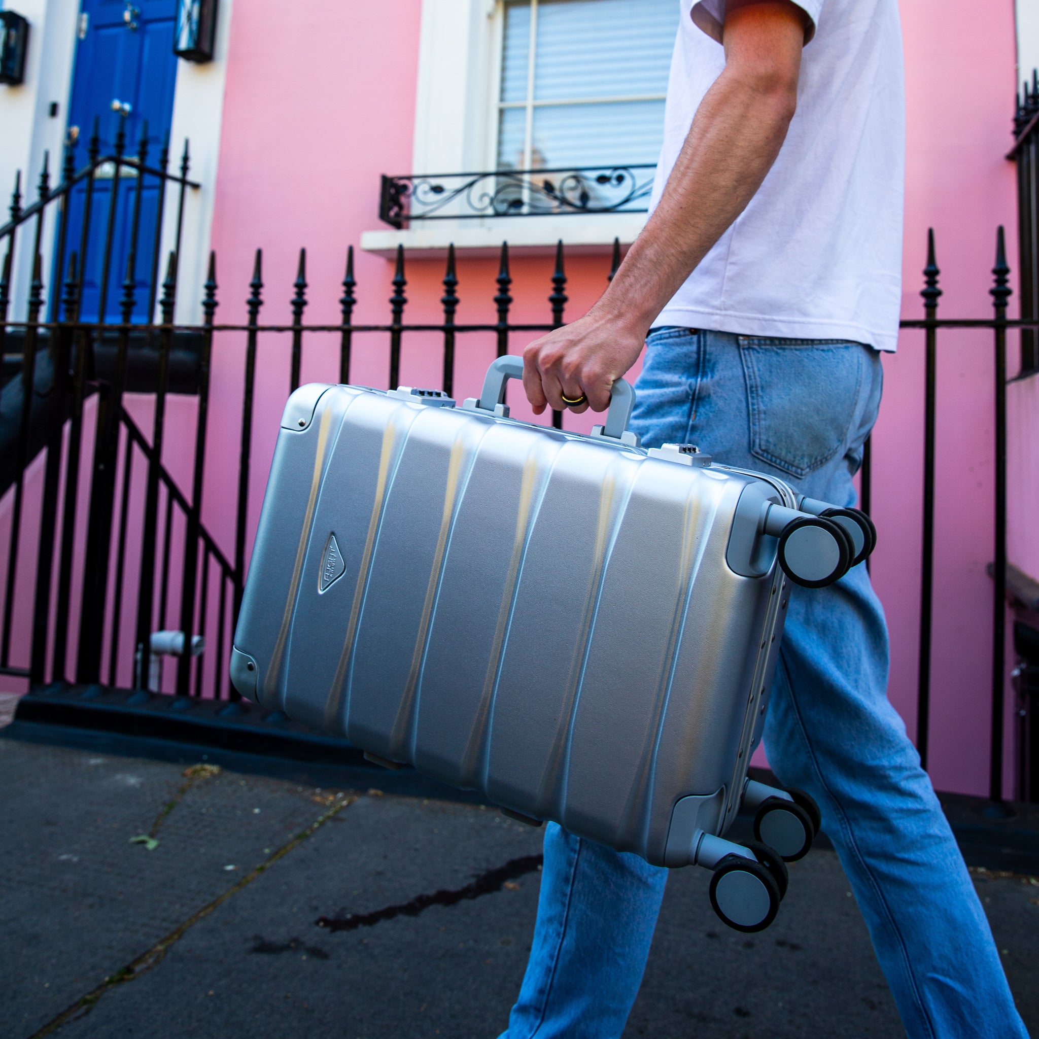 45x36x20cm Aluminium Frame Carry-On Cabin Case