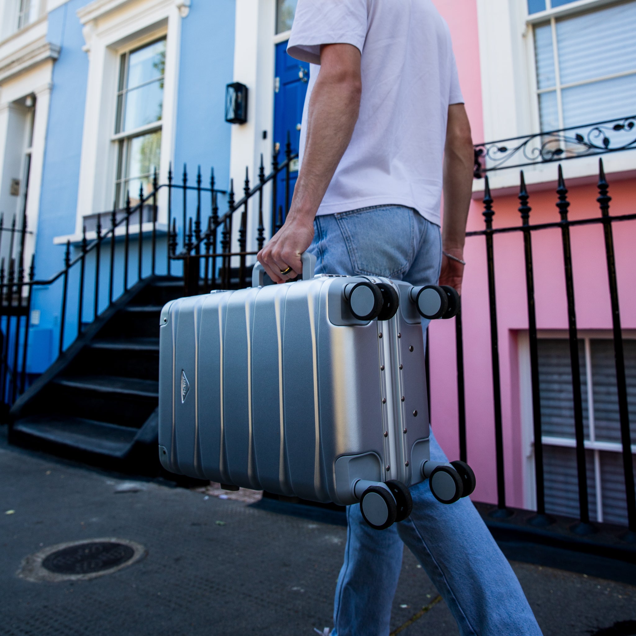 55x35x20cm Aluminium Frame Carry-On Cabin Case