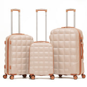 BUBBLE 3-Piece Suitcase Set (55x35x20cm + Medium + Large)