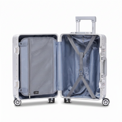 SILVER Cabin & Large Suitcase Bundle