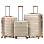 SAFIR 3-Piece Suitcase Set (56x45x25cm + Medium + Large)