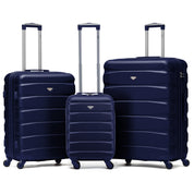 SAFIR 3-Piece Suitcase Set (55x35x25cm + Medium + Large)