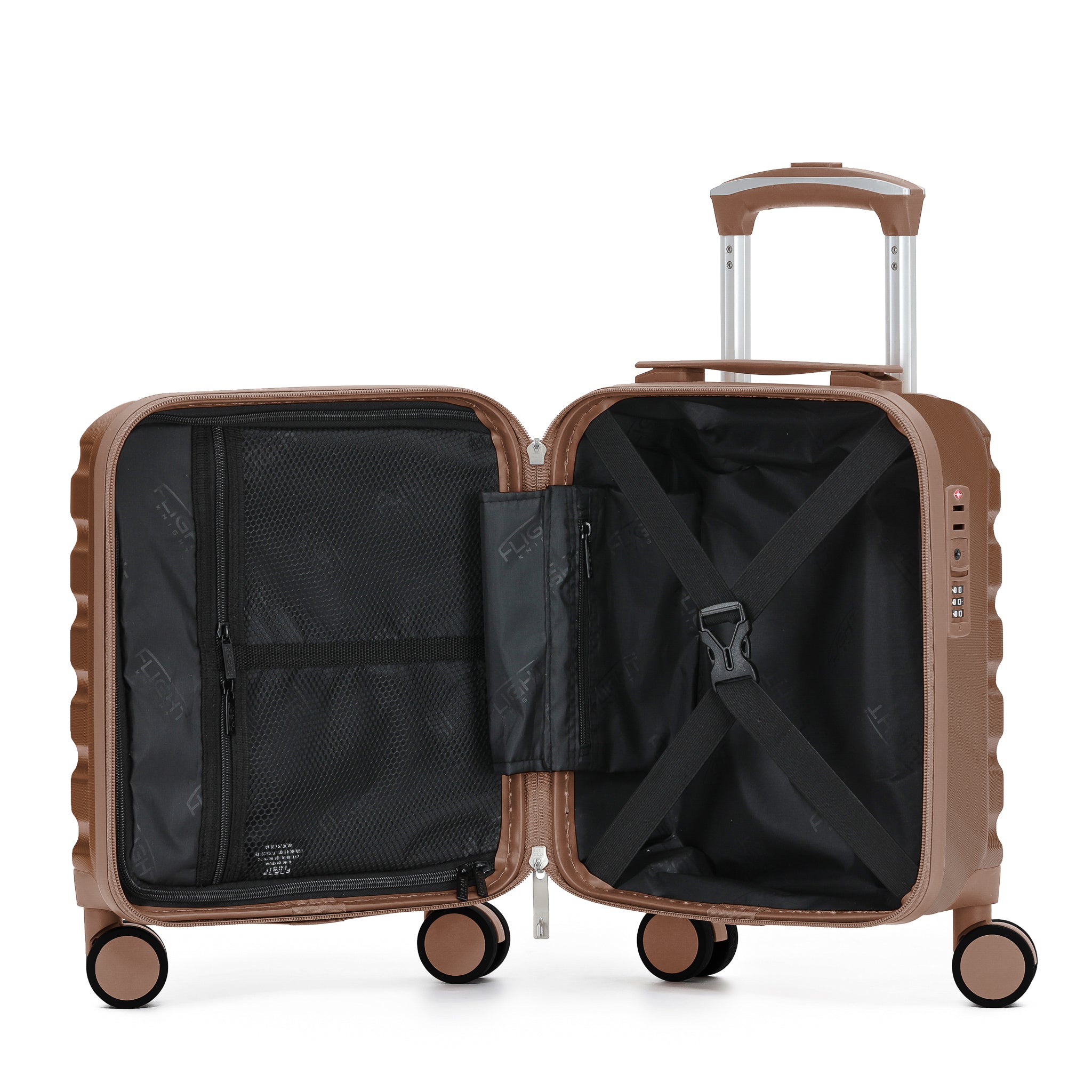 40x30x20cm SAFIR Carry-On Cabin Case - TSA Lock & 8 Wheels