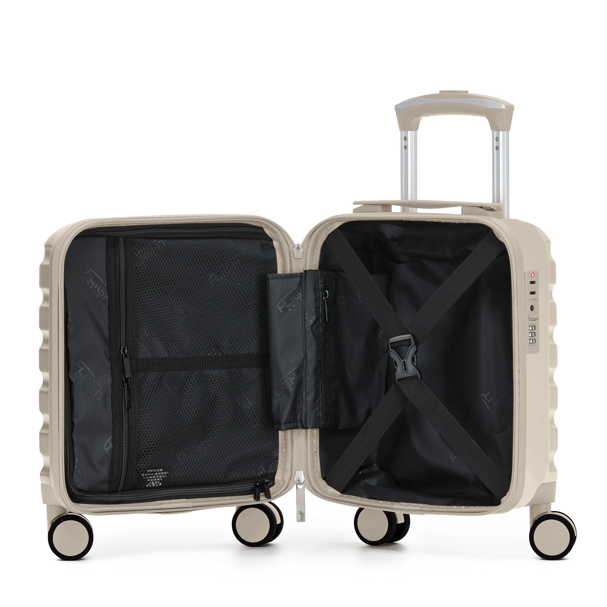 40x30x20cm SAFIR Carry-On Cabin Case - TSA Lock & 8 Wheels