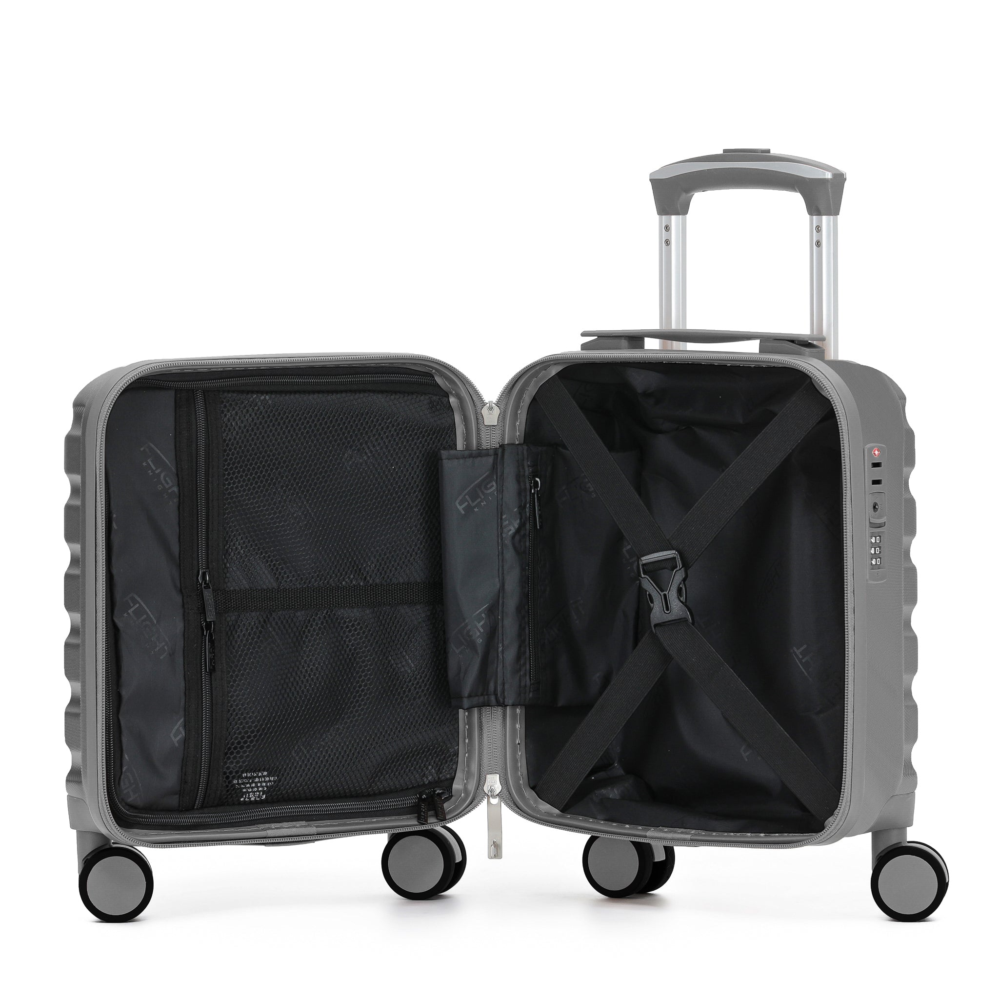 40x30x20cm SAFIR Carry-On Cabin Case - TSA Lock & 8 Wheels