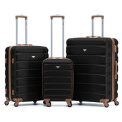 SAFIR 3-Piece Suitcase Set (55x35x20cm + Medium + Large)