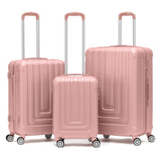 CURVE 3-Piece Suitcase Set (55x35x20cm + Medium + Large)