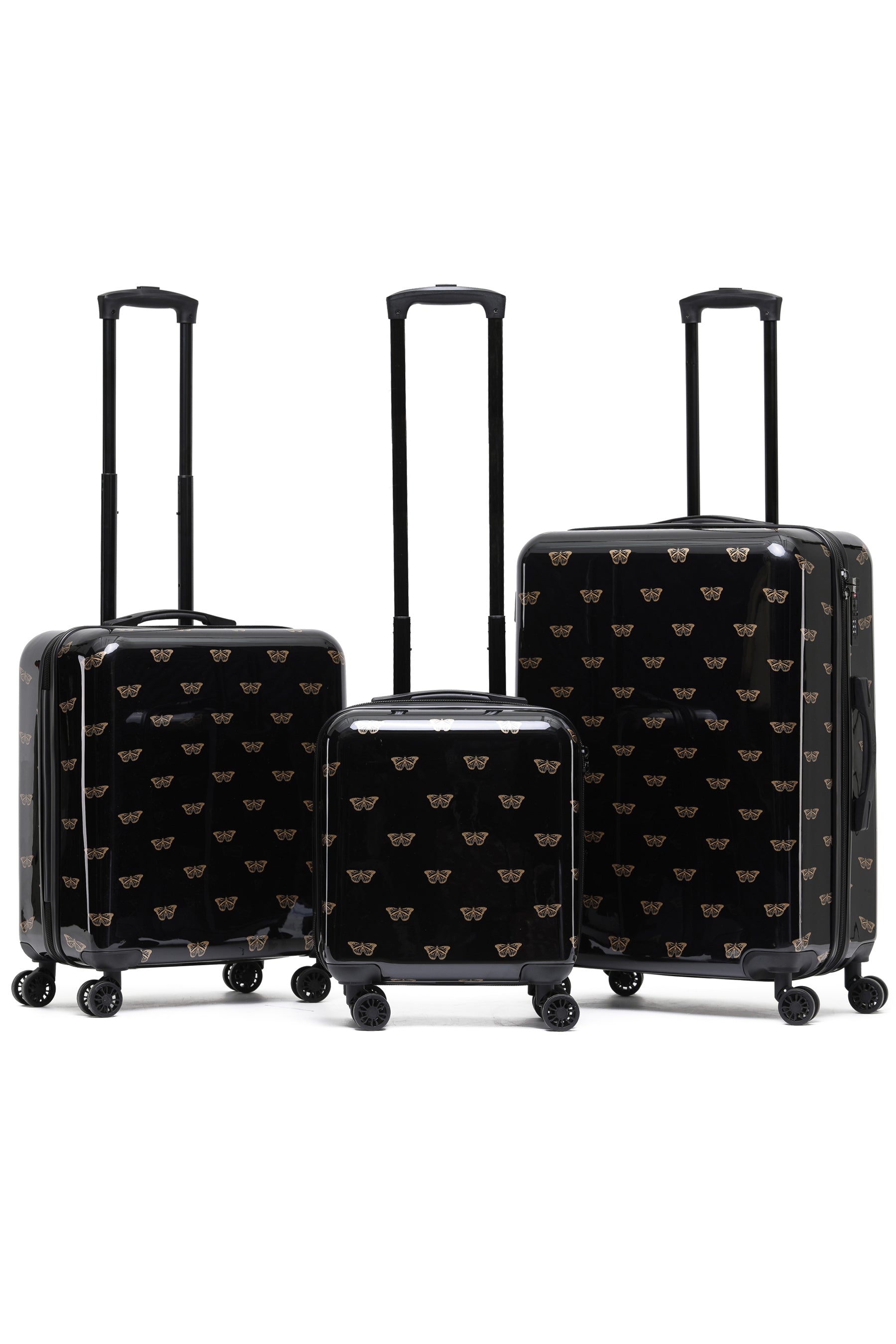 Set of 3, 45x36x20 + 56+45+25cm + Large Check in Bag