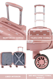56x45x25cm PRINT Cabin Carry on Case