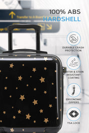 56x45x25cm PRINT Cabin Carry on Case