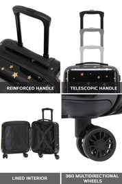 56x45x25cm PRINT Cabin Carry on Case