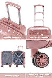 56x45x25cm PRINT Cabin Carry on Case