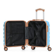 45x36x20cm SAFIR Carry-On Cabin Case - TSA Lock & 8 Wheels