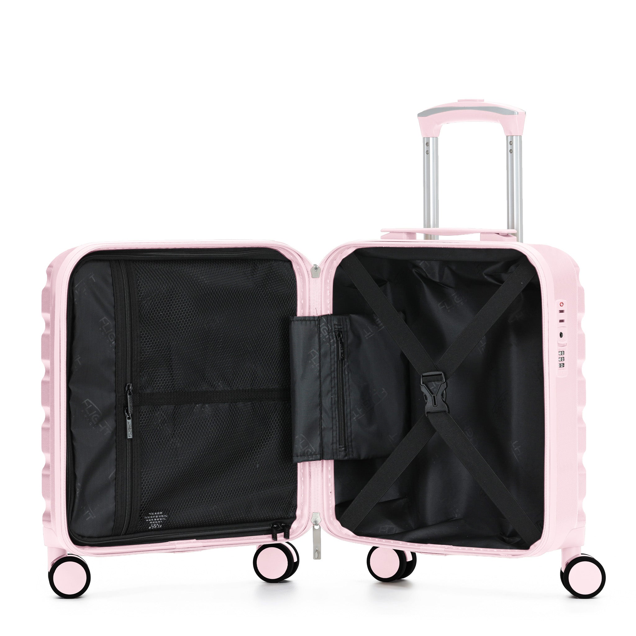 45x36x20cm SAFIR Carry-On Cabin Case - TSA Lock & 8 Wheels