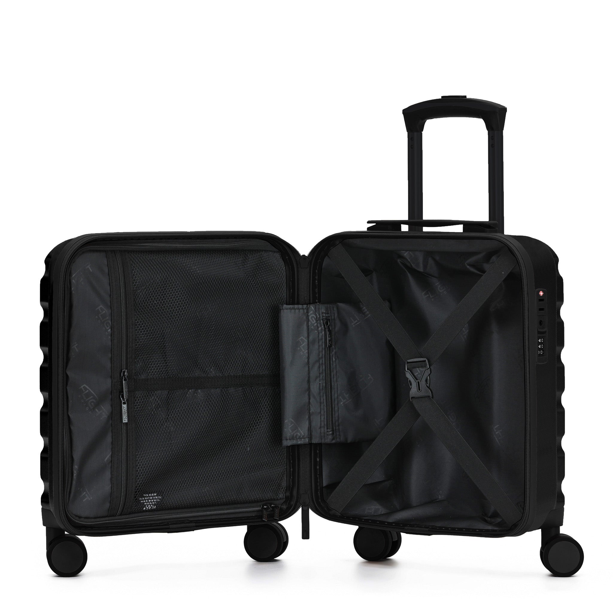 45x36x20cm SAFIR Carry-On Cabin Case - TSA Lock & 8 Wheels