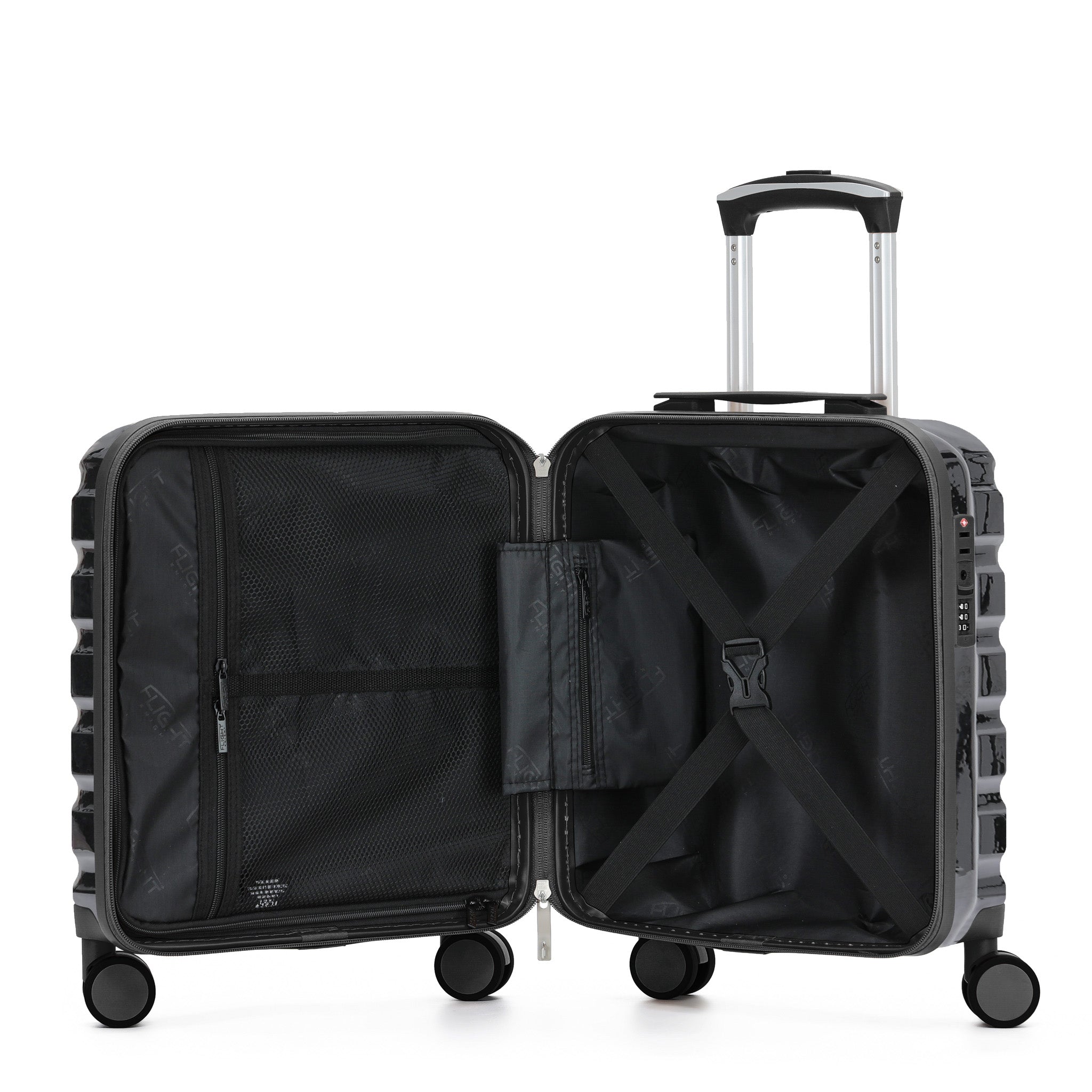 45x36x20cm SAFIR Carry-On Cabin Case - TSA Lock & 8 Wheels