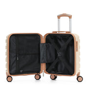 45x36x20cm SAFIR Carry-On Cabin Case - TSA Lock & 8 Wheels