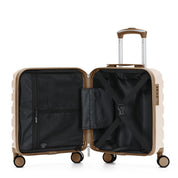 45x36x20cm SAFIR Carry-On Cabin Case - TSA Lock & 8 Wheels
