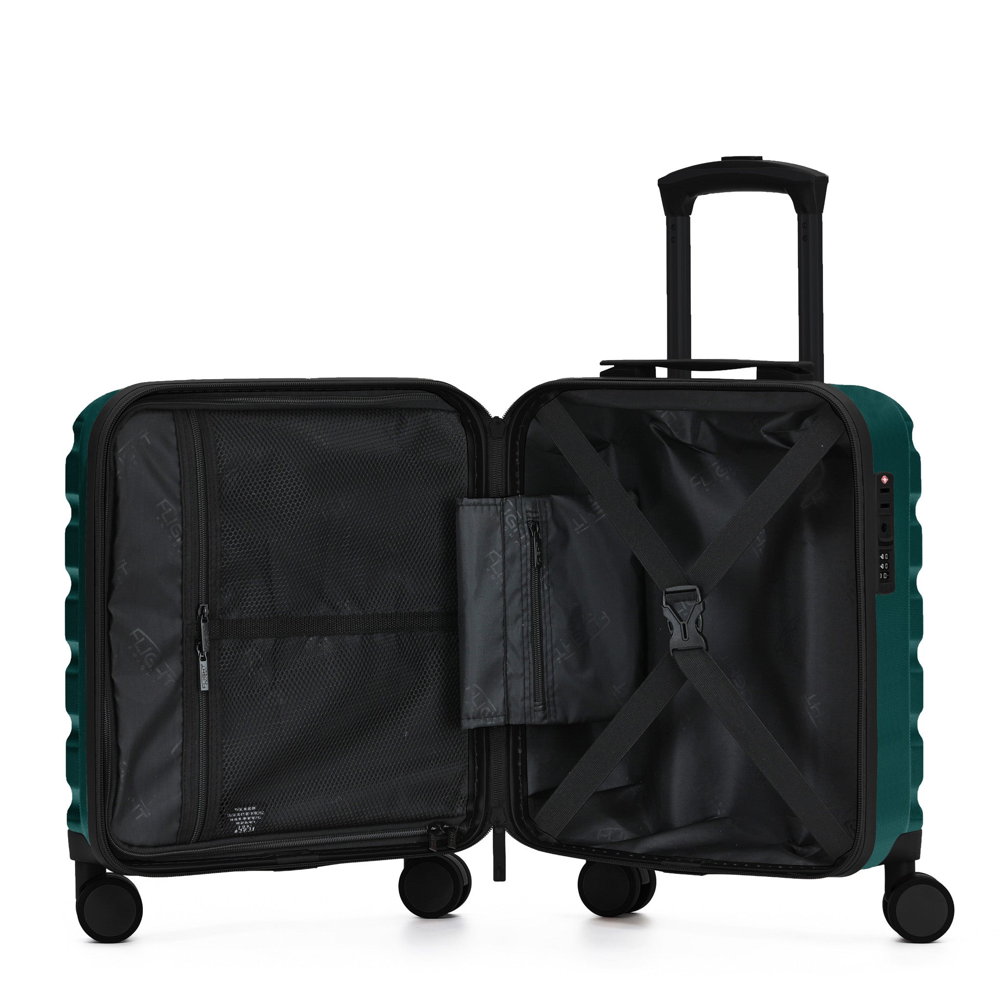 45x36x20cm SAFIR Carry-On Cabin Case - TSA Lock & 8 Wheels