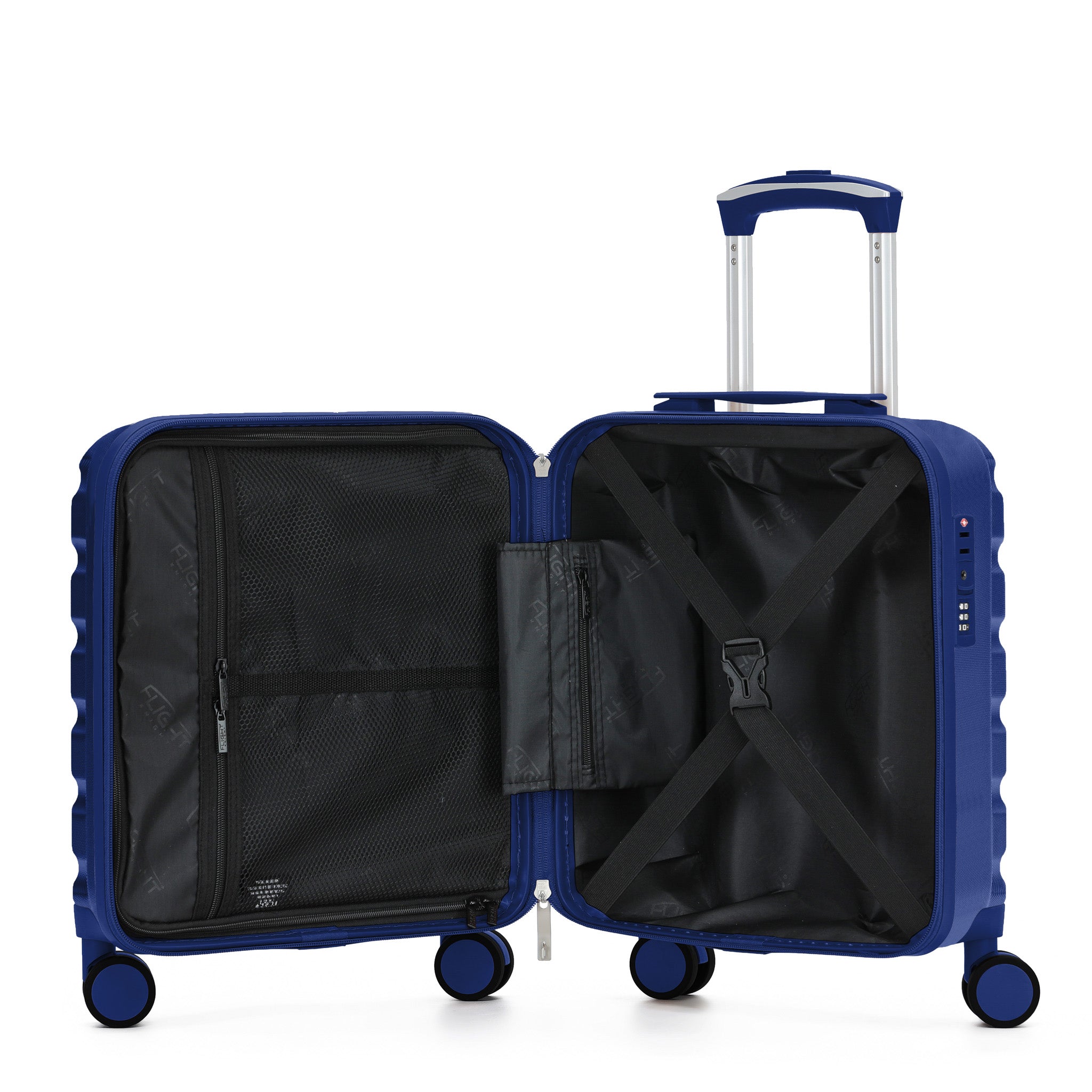 45x36x20cm SAFIR Carry-On Cabin Case - TSA Lock & 8 Wheels
