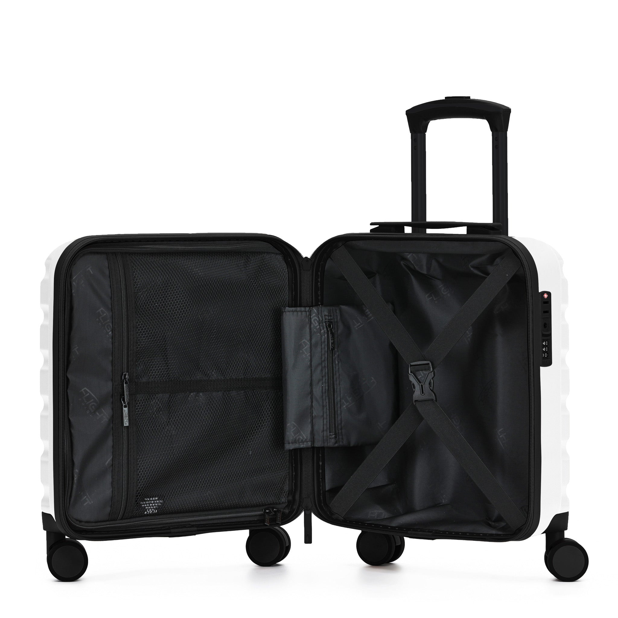 45x36x20cm SAFIR Carry-On Cabin Case - TSA Lock & 8 Wheels