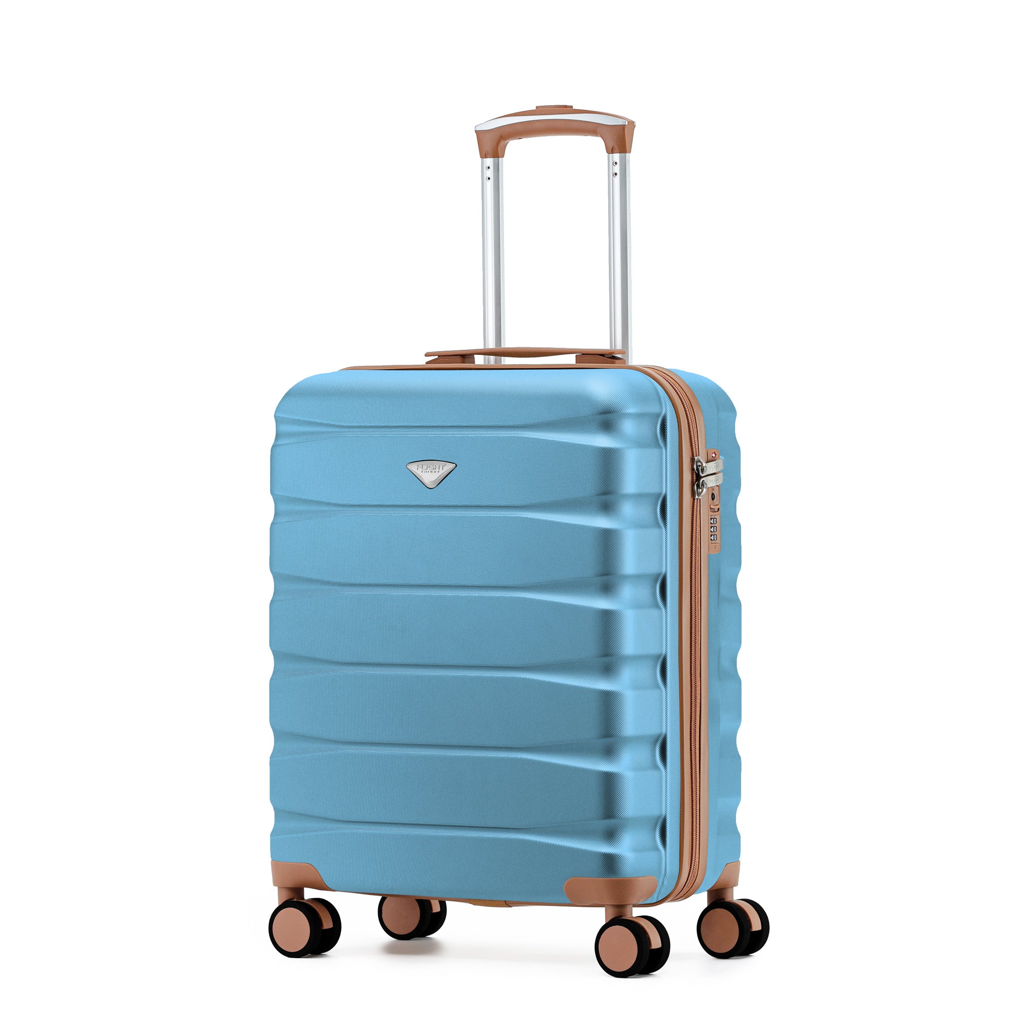 55x40x23cm SAFIR Carry-On Cabin Case - TSA Lock & 8 Wheels