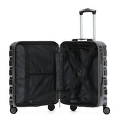 55x40x23cm SAFIR Carry-On Cabin Case - TSA Lock & 8 Wheels