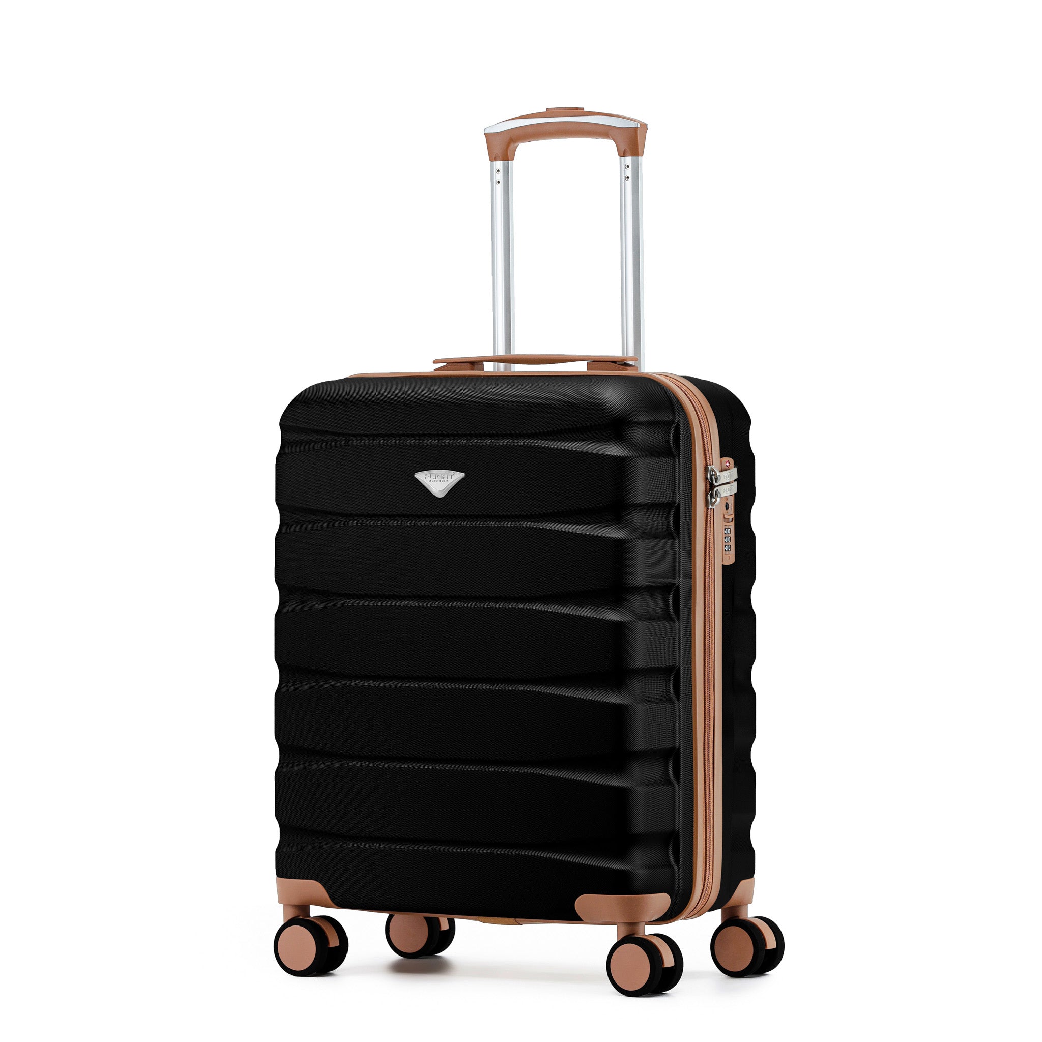 55x40x23cm SAFIR Carry-On Cabin Case - TSA Lock & 8 Wheels