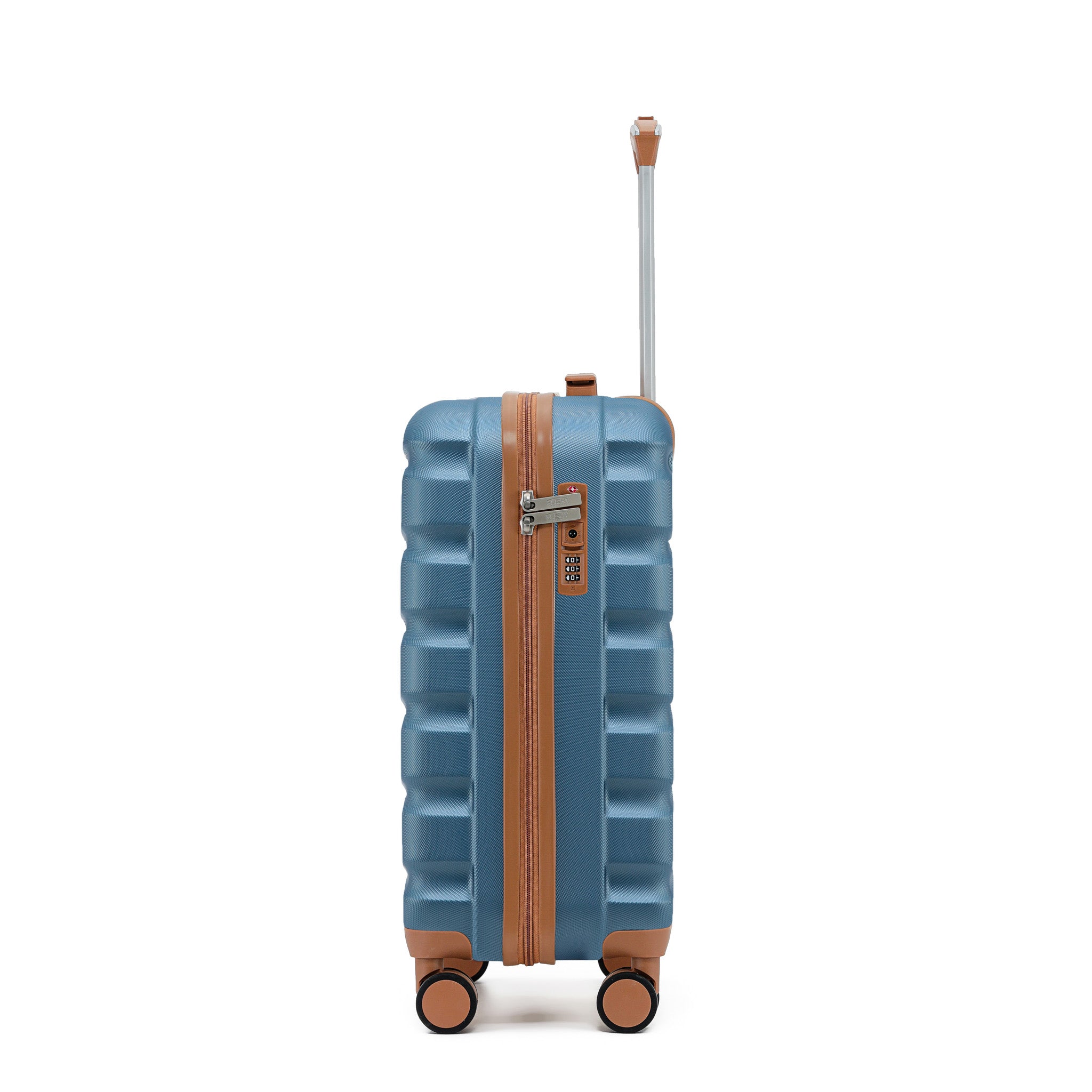55x40x23cm SAFIR Carry-On Cabin Case - TSA Lock & 8 Wheels