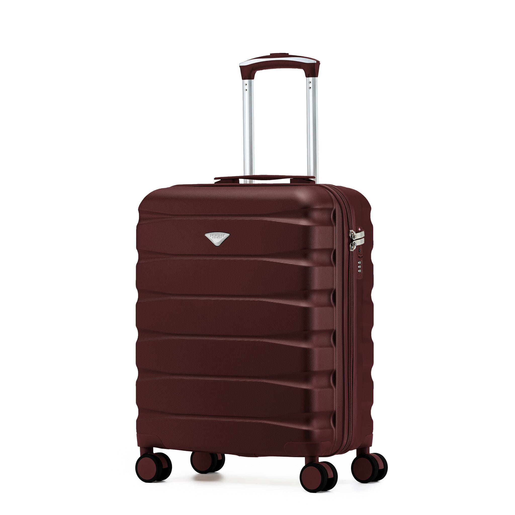 55x40x23cm SAFIR Carry-On Cabin Case - TSA Lock & 8 Wheels