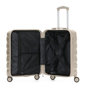 55x40x23cm SAFIR Carry-On Cabin Case - TSA Lock & 8 Wheels
