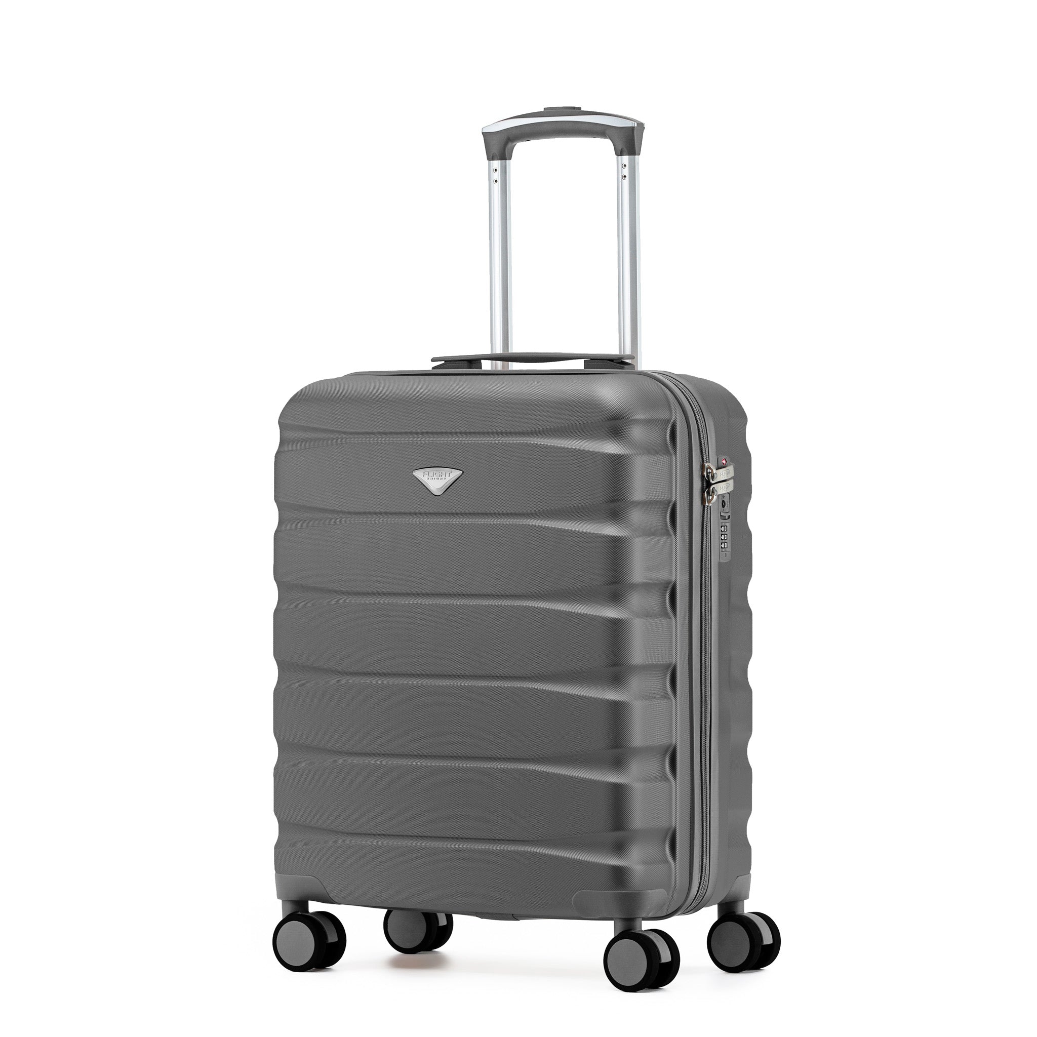 55x40x23cm SAFIR Carry-On Cabin Case - TSA Lock & 8 Wheels