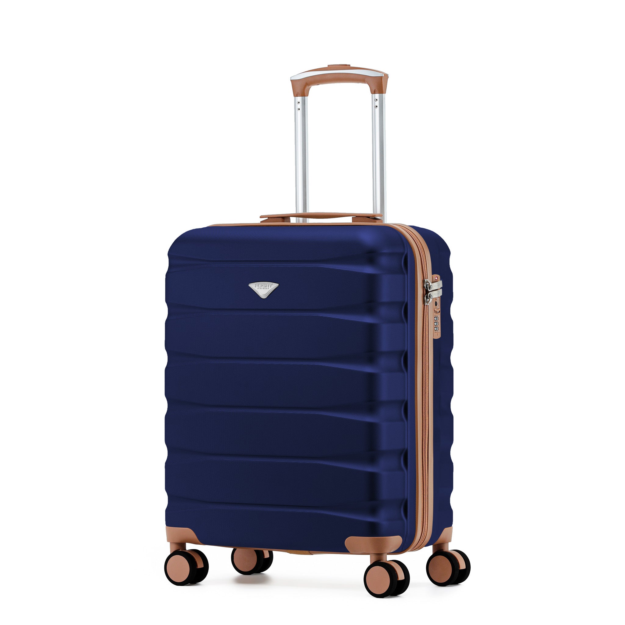 55x40x23cm SAFIR Carry-On Cabin Case - TSA Lock & 8 Wheels