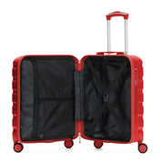 55x40x23cm SAFIR Carry-On Cabin Case - TSA Lock & 8 Wheels