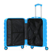 55x40x23cm SAFIR Carry-On Cabin Case - TSA Lock & 8 Wheels